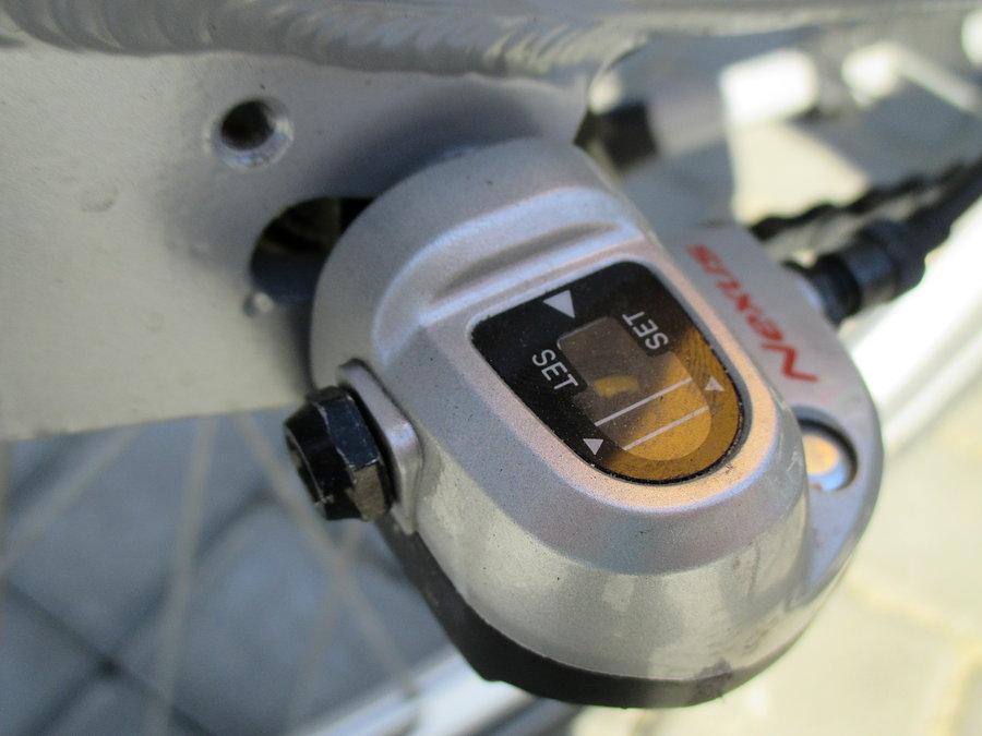 Lubelski Rower Miejski - regulator tylnej przerzutki