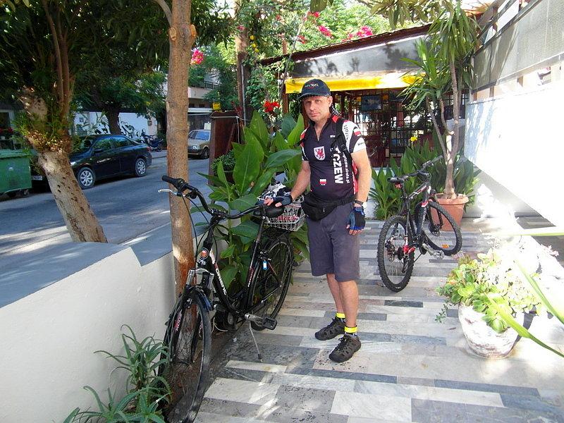 Rowerki przy hotelu