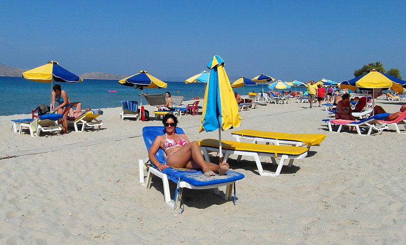 Odpoczynek na plaży w Marmari – Wyspa Kos