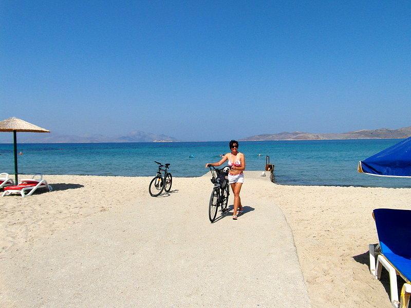 Odpoczynek na plaży w Marmari – Wyspa Kos