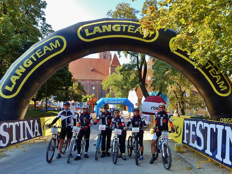Skandia Maraton LangTeam Kwidzyn 2014 r. Nasza ekipa przed startem