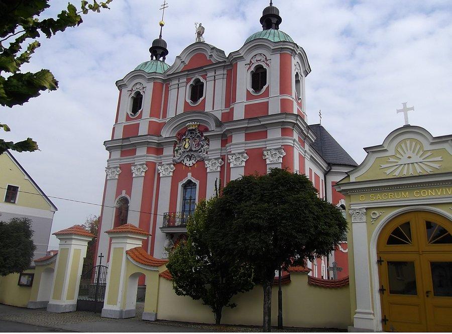Kościół w miejscowości Velké Hoštice