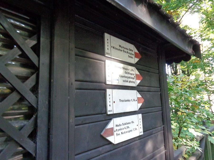 Na szczycie..niebieski..szlak płatny