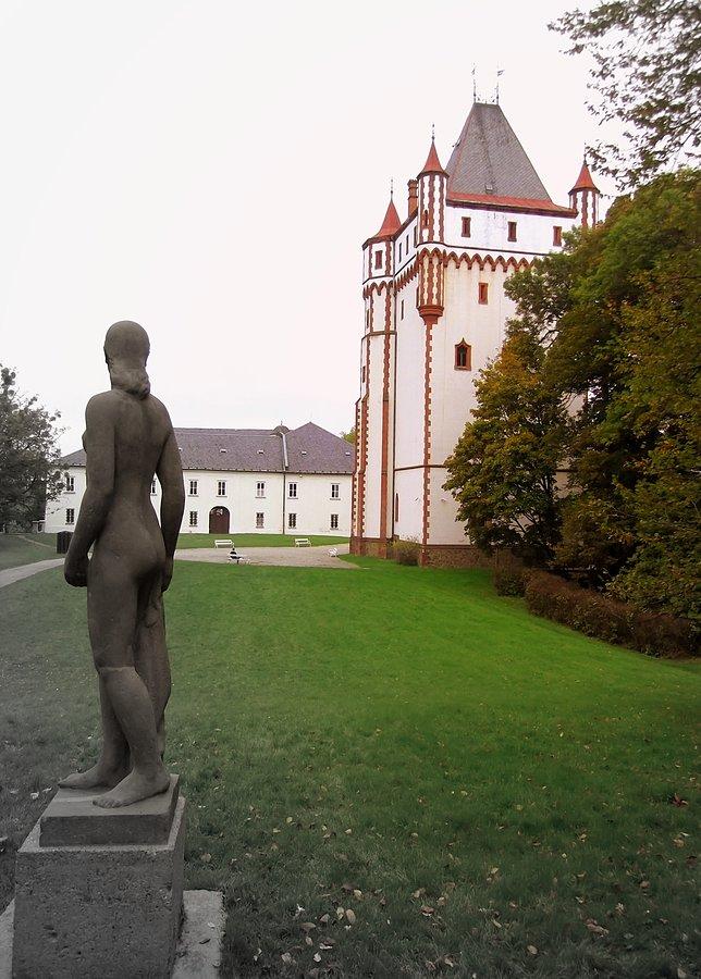 Biała wieża w Hradcu Nad Moravici