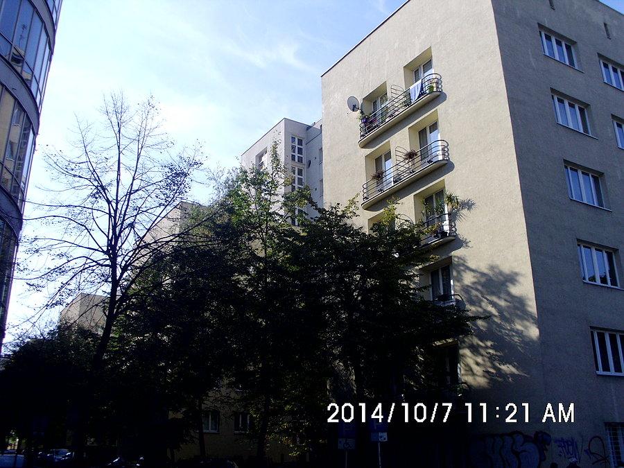 Przedwojenne budynki w rejonie ulicy PCK w Katowicach