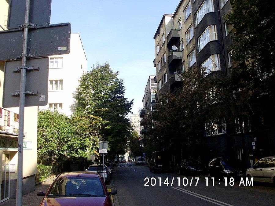 Ulica Marii Skłodowskiej-Curie w Katowicach