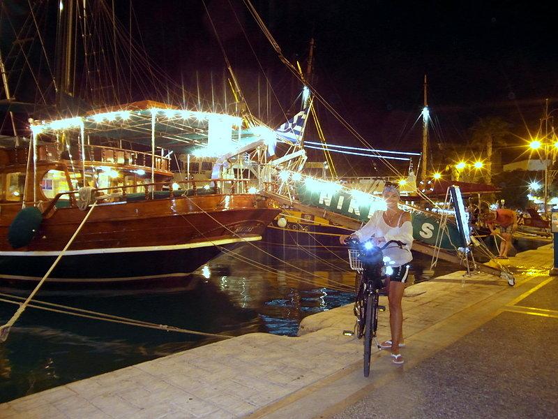 Marina nocą - Kos