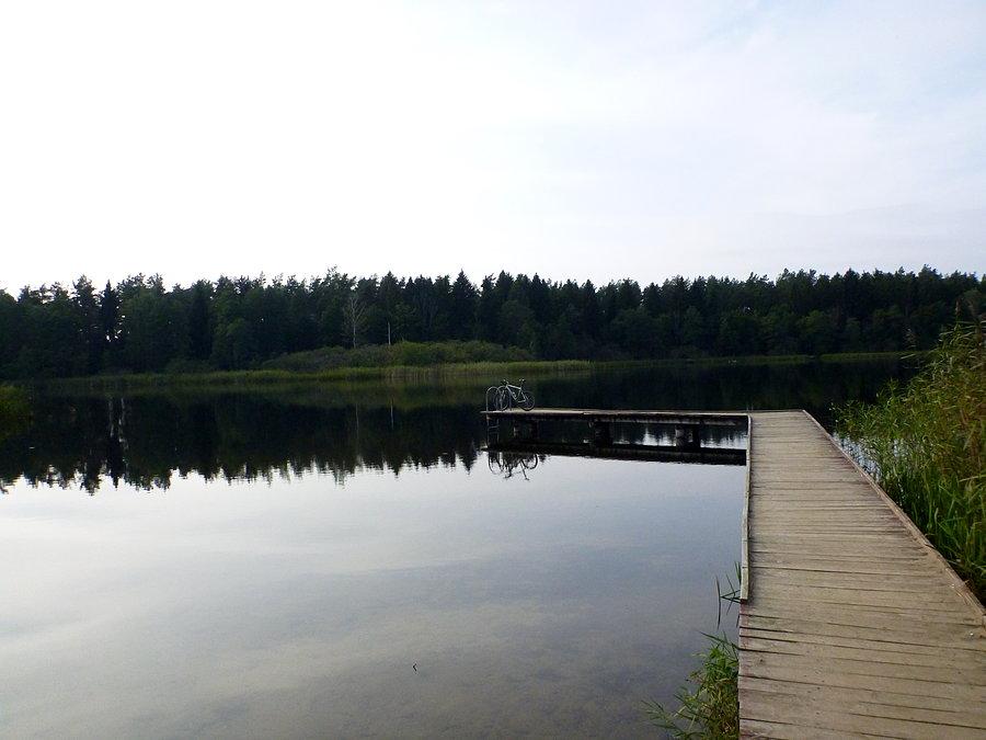 Jezioro Dybrzno 53°37'02.3"N 15°35'32.0"E