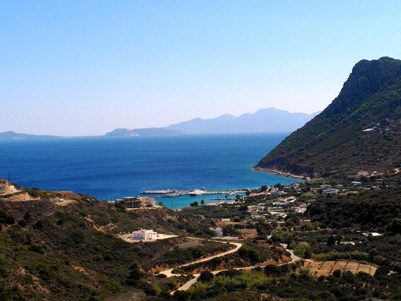 Widok na Kamari- wyspa Kos