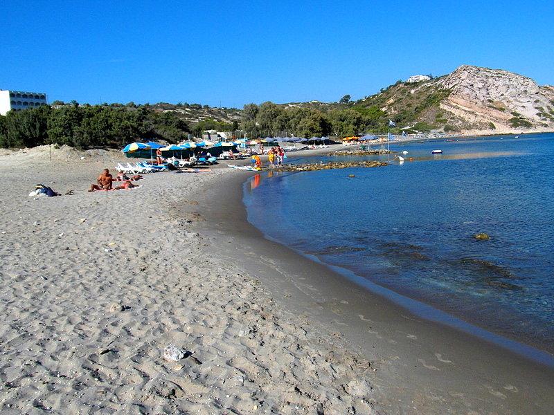 Plaża Agios Stefanos-wyspa Kos