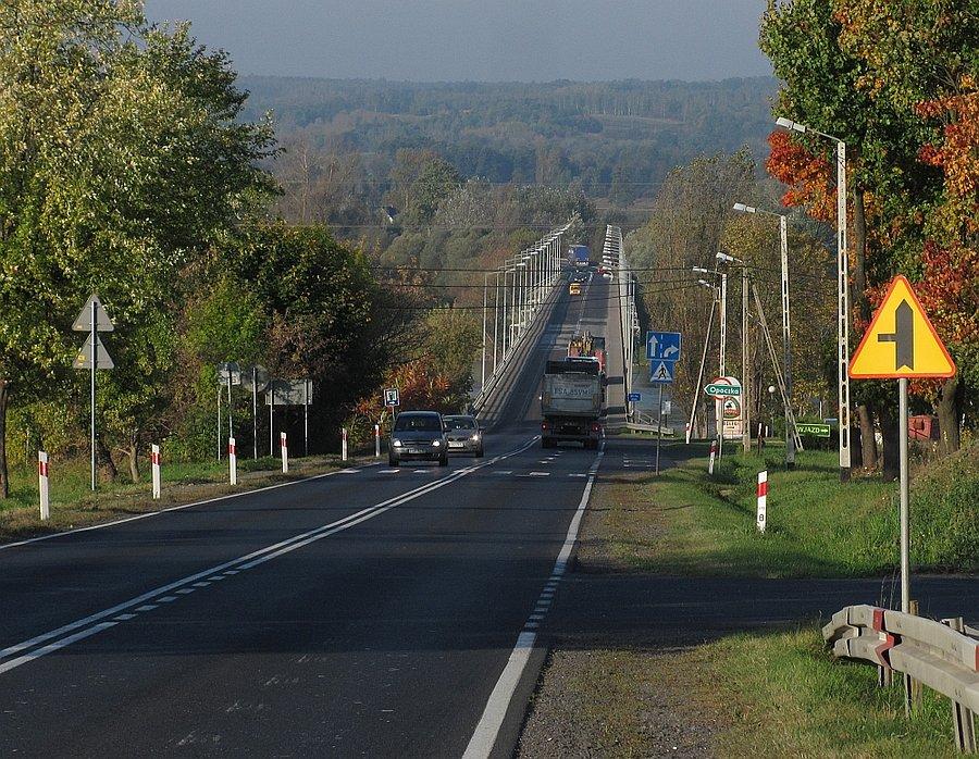 Przedostatni dziś przejazd przez Wisłę