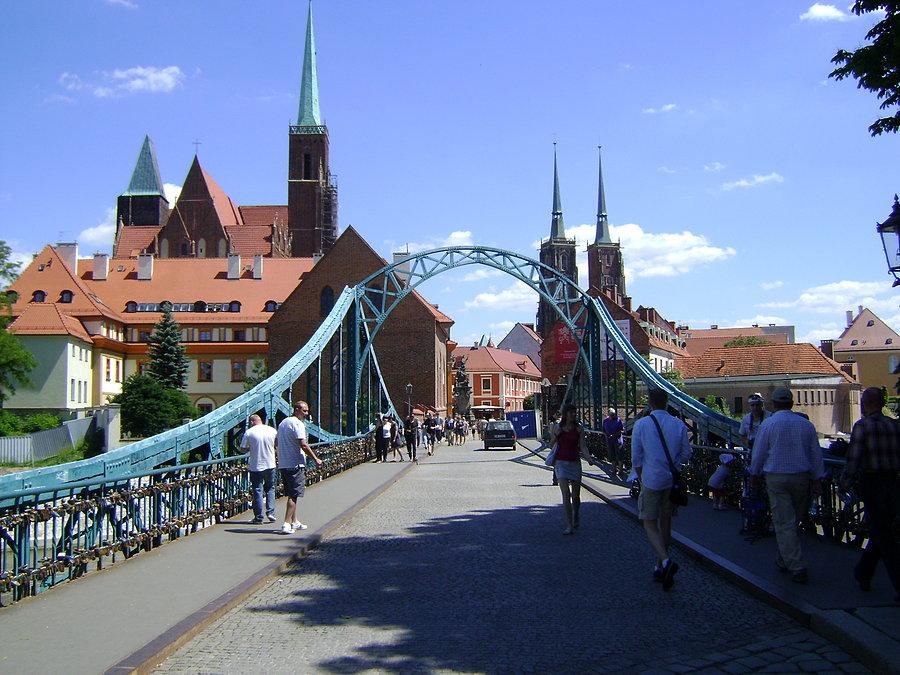 Most Tumski we Wrocławiu