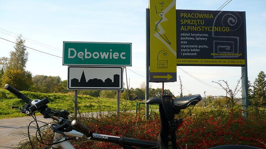 Dębowiec-na trasie Skoczów-Hażlach