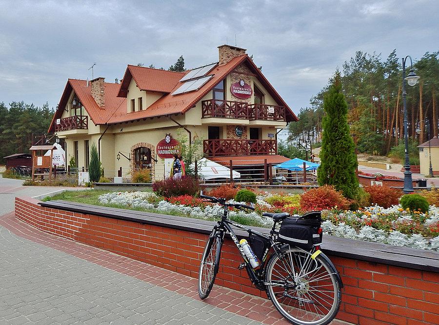 Przed wejściem na plaże. Krynica Morska