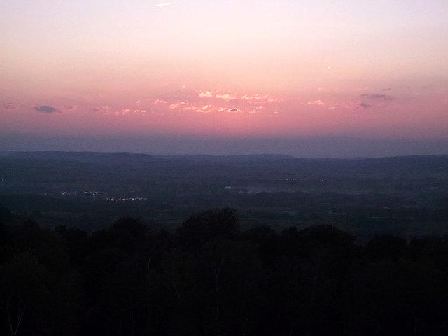 Chwilkę temu Słońce schowało się za horyzontem