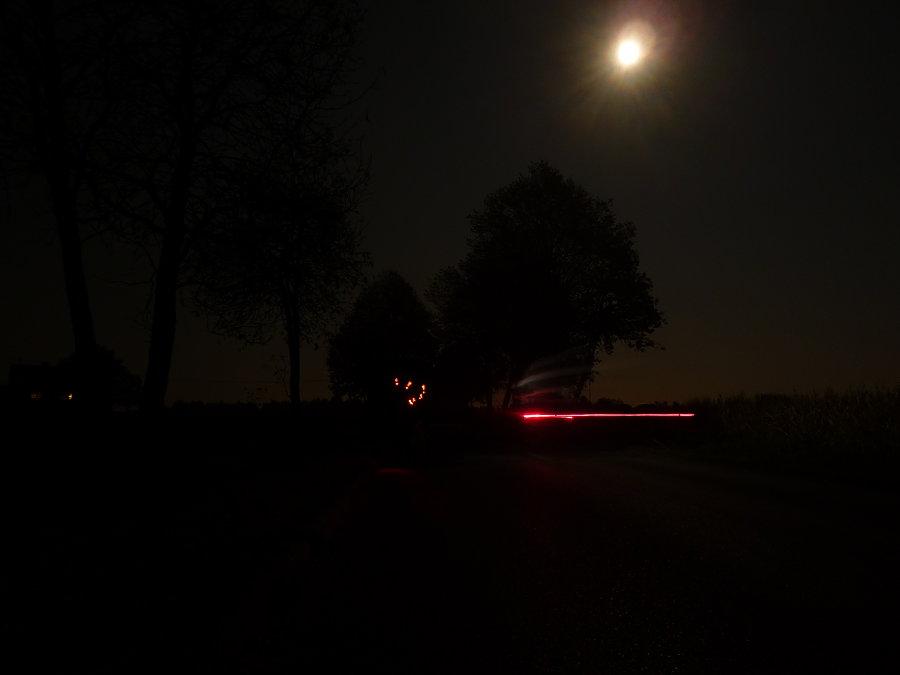 Fajna, jasna noc. Nawet czołówki nie były potrzebne