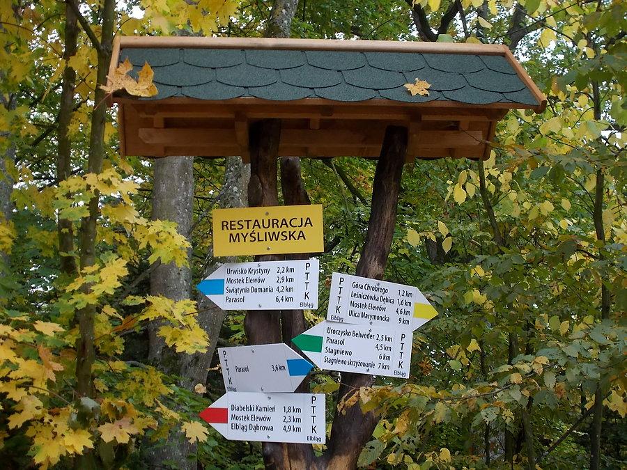 Nowe oznakowanie w Bażantarni