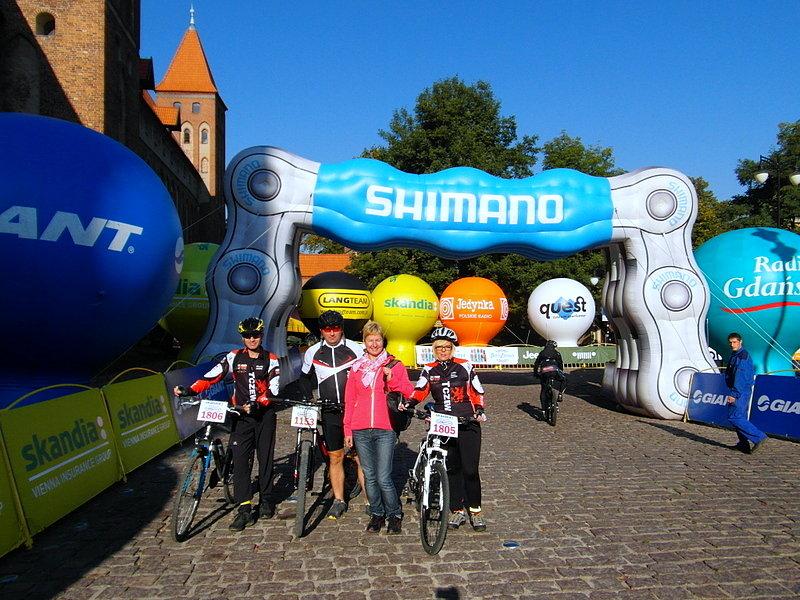 Idziemy do miasteczka Scandi - Scandia Maraton Lang Team Kwidzyn 2014