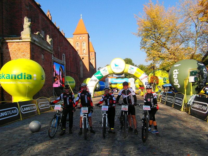 Idziemy do miasteczka Scandi - Scandia Maraton Lang Team Kwidzyn 2014
