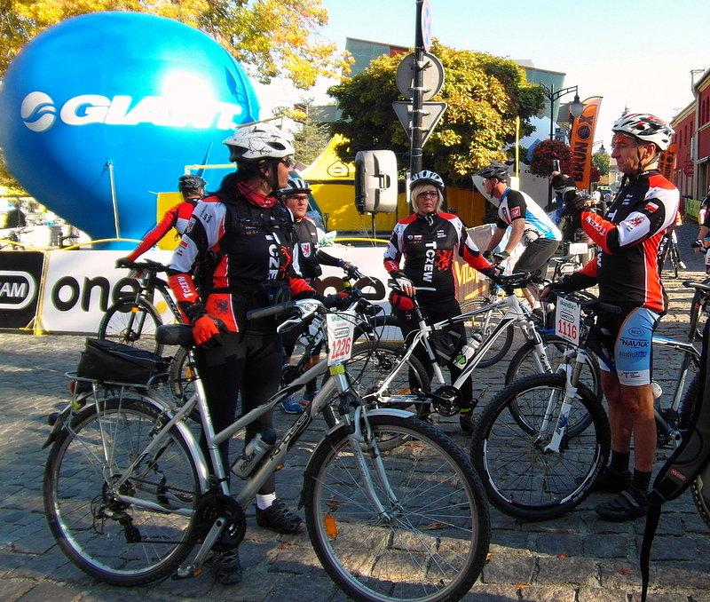 Foteczki przed startem-Scandia Maraton Lang Team Kwidzyn 2014