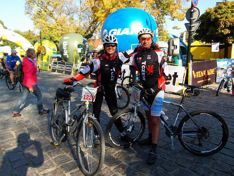 Foteczki przed startem-Scandia Maraton Lang Team Kwidzyn 2014