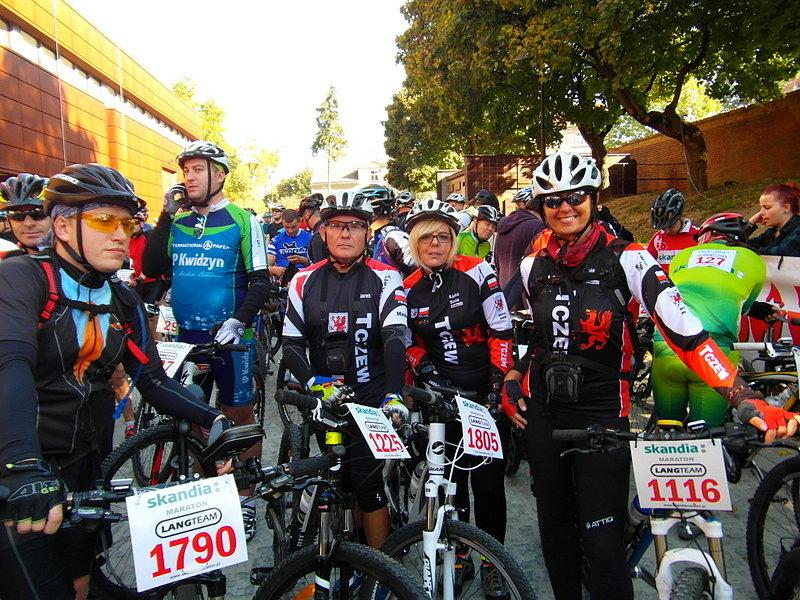 Przed startem- Scandia Maraton Lang Team Kwidzyn 2014