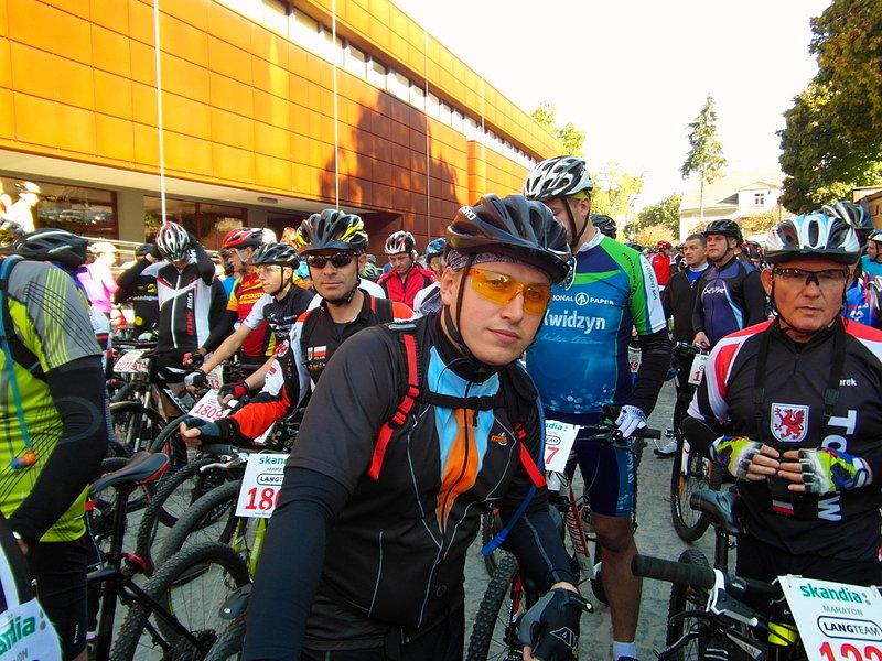 Przed startem- Scandia Maraton Lang Team Kwidzyn 2014