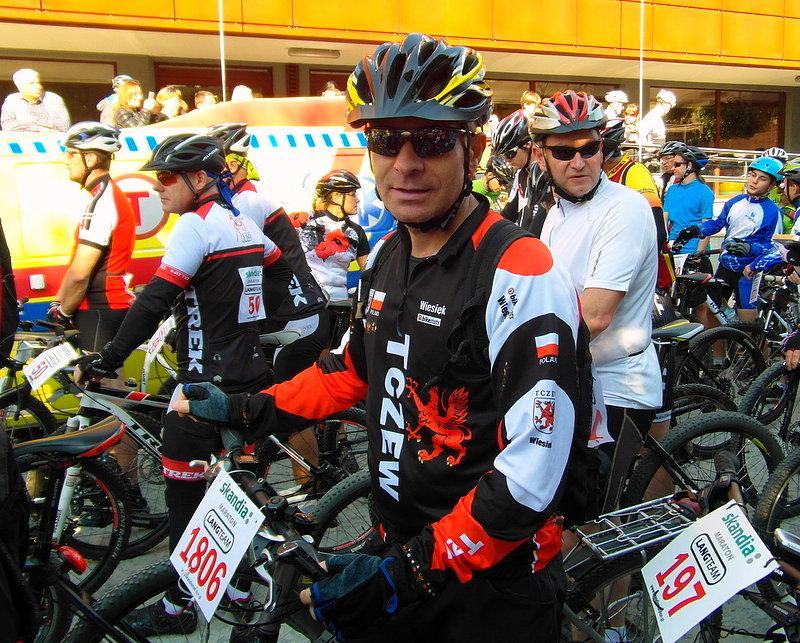 Przed startem- Scandia Maraton Lang Team Kwidzyn 2014