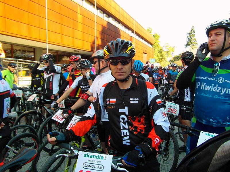 Przed startem- Scandia Maraton Lang Team Kwidzyn 2014
