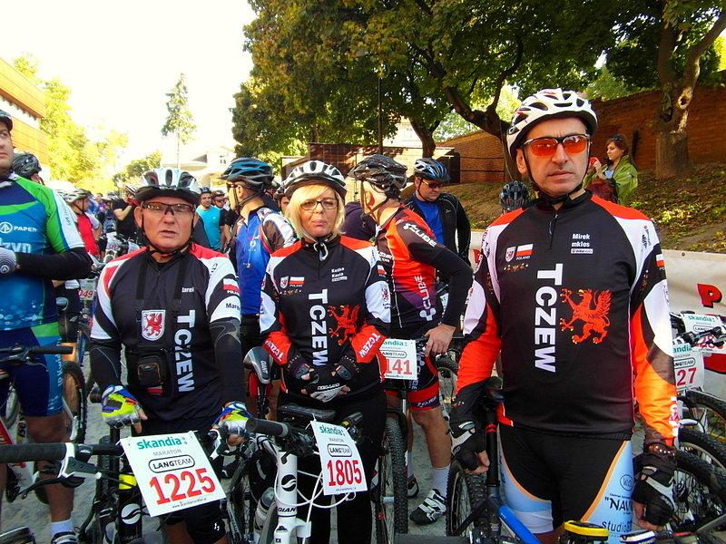 Przed startem- Scandia Maraton Lang Team Kwidzyn 2014