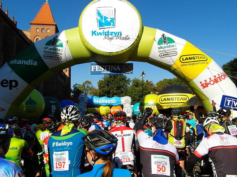 Przed startem- Scandia Maraton Lang Team Kwidzyn 2014