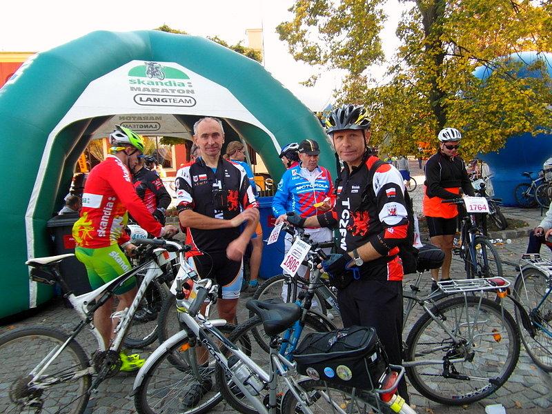 Na mecie- Scandia Maraton Lang Team Kwidzyn 2014
