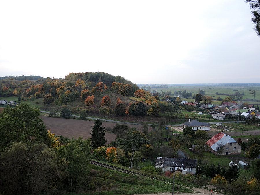 Widok ze wzgórza w Pianówce - Szwajcaria Czarnkowska