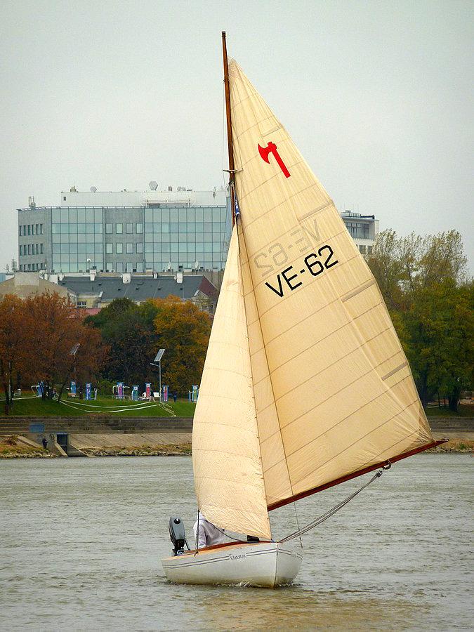 Żeglowanie po Wiśle. Warszawa