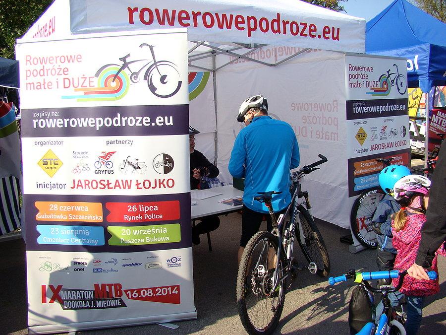 Piknik Rowerowy na Jasnych Błoniach - 04.10.2014 Stoisko Rowerowe Podróże Małe I Duże