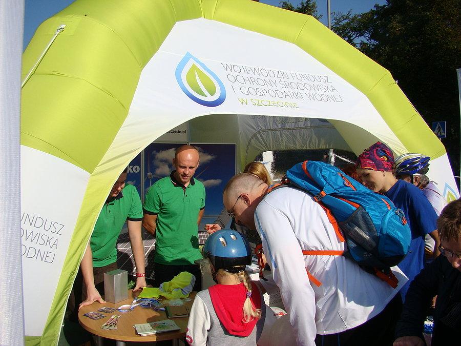 Piknik Rowerowy na Jasnych Błoniach - 04.10.2014 Stoisko WFOŚIGW