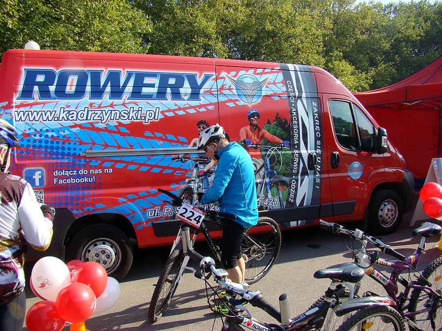 Piknik Rowerowy na Jasnych Błoniach - 04.10.2014 stoisko Rowery Kadrzyński