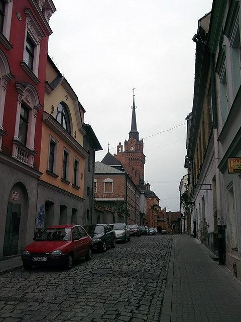 Wąskie uliczki w centrum