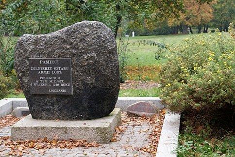 Pamięci żołnierzy Sztabu Armii Łódź