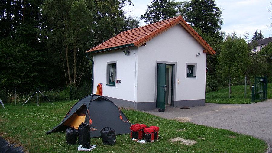 Nocleg przy oczyszczalni