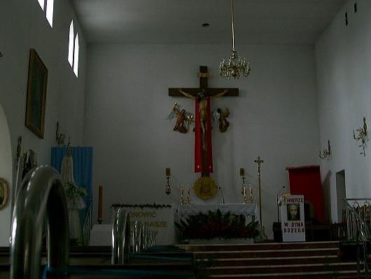 Widok na prezbiterium