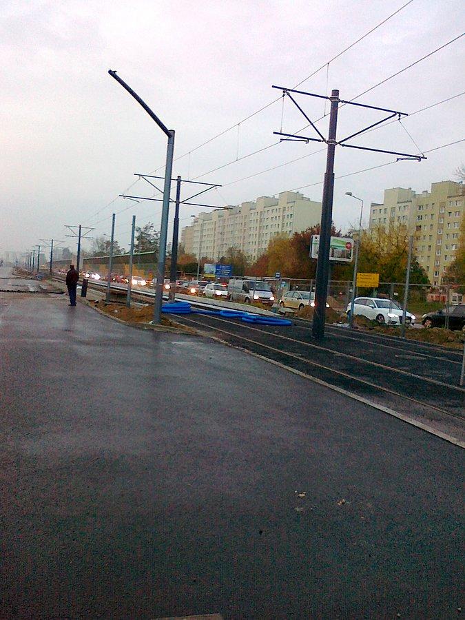 Nowa linia tramwajowa w budowie
