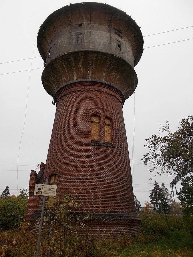 Bogaczewo - wieża ciśnień z 1912 roku