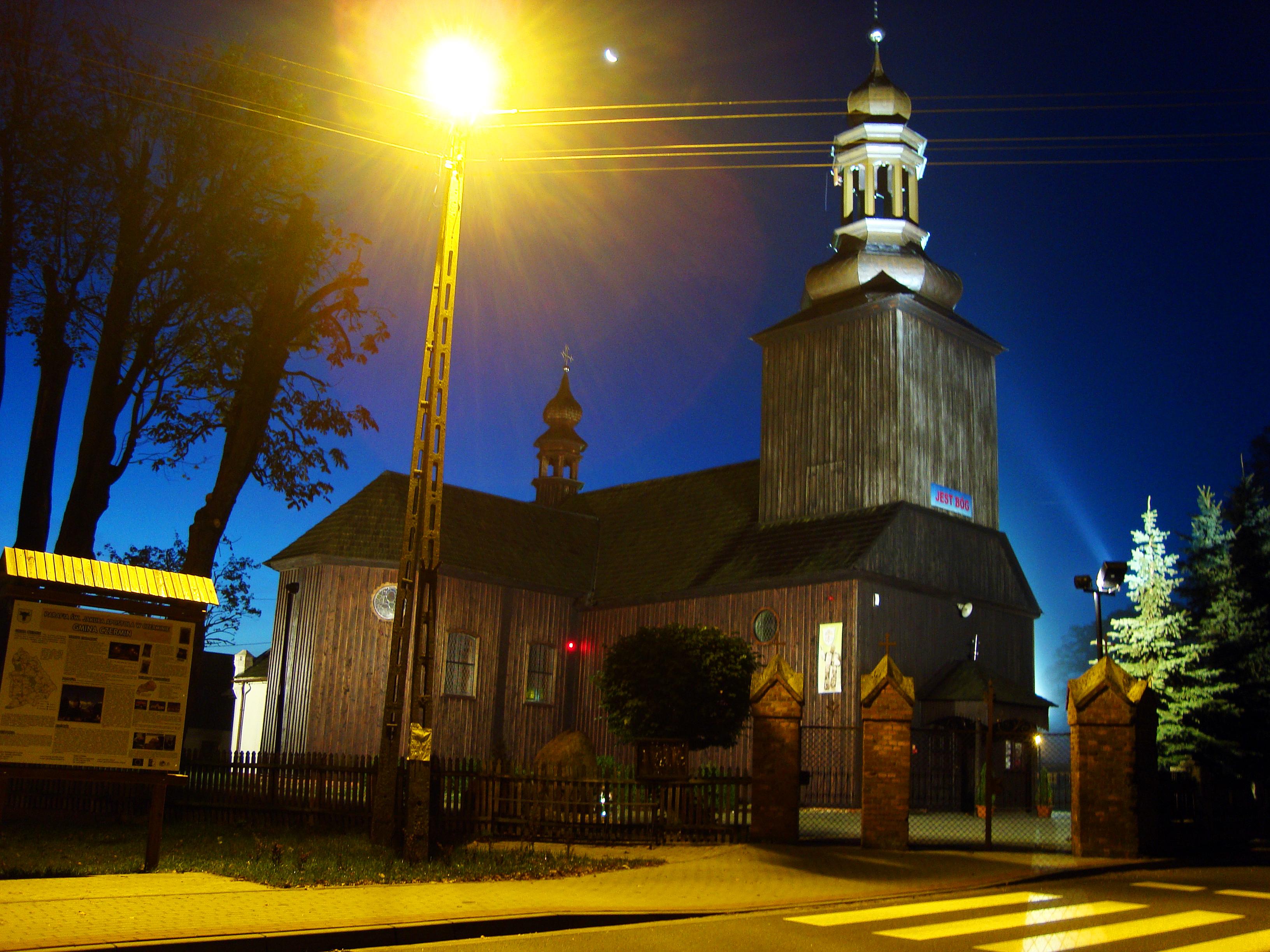 Kościół w Czerminie o 6.30
