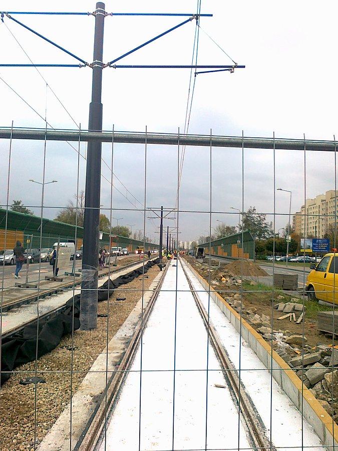 Nowe tory tramwajowe