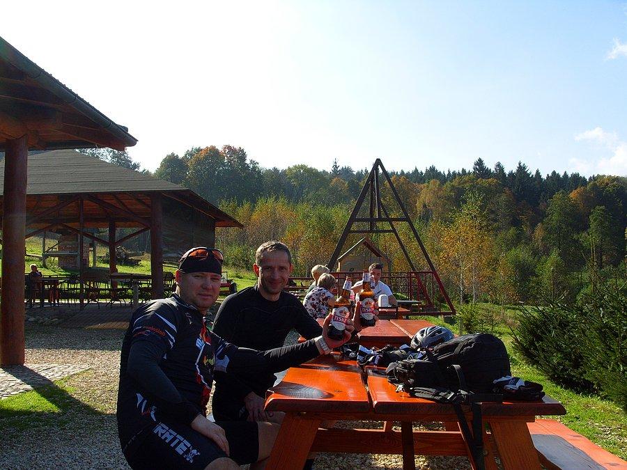 Na początek lądujemy w Marcinowie na stawach, na Staropolance ;)
