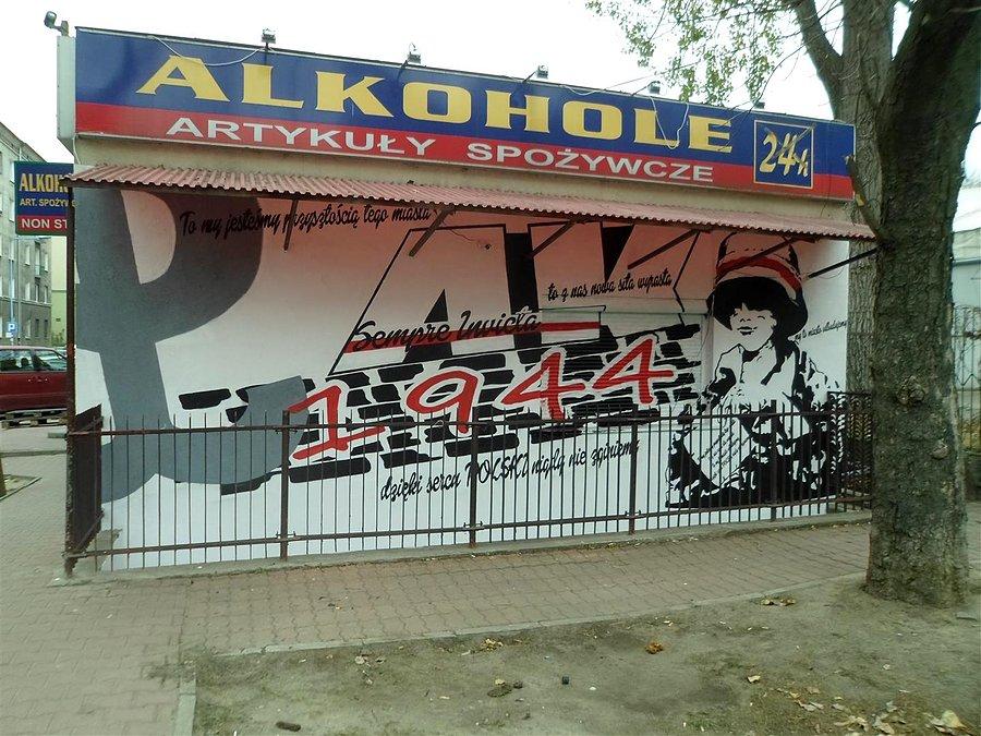 Mural na monopolowym