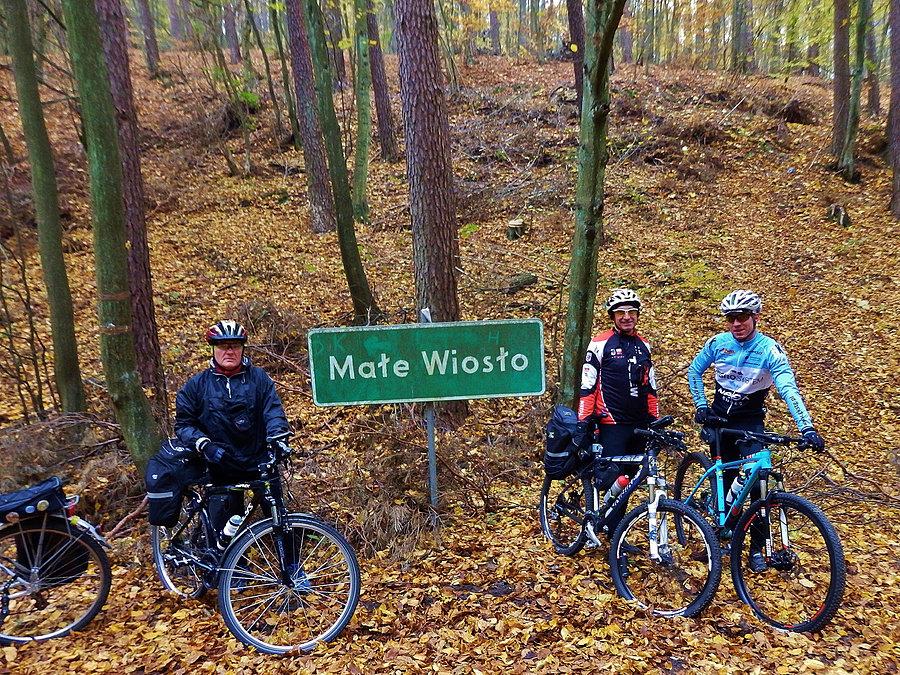 Małe Wiosło - Durze Wiosło. Okolice Opalenia. Na trasie wycieczki