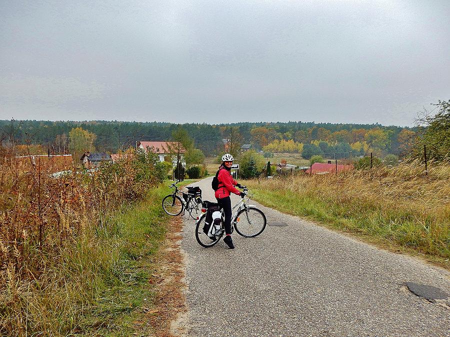 Małe Wiosło - Durze Wiosło. Okolice Opalenia. Na trasie wycieczki