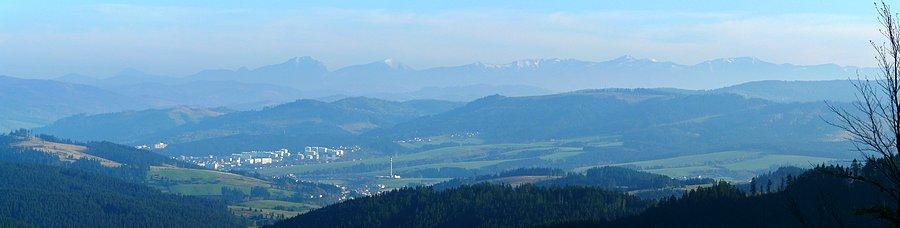Mała Fatra spod Velky'ego Poloma